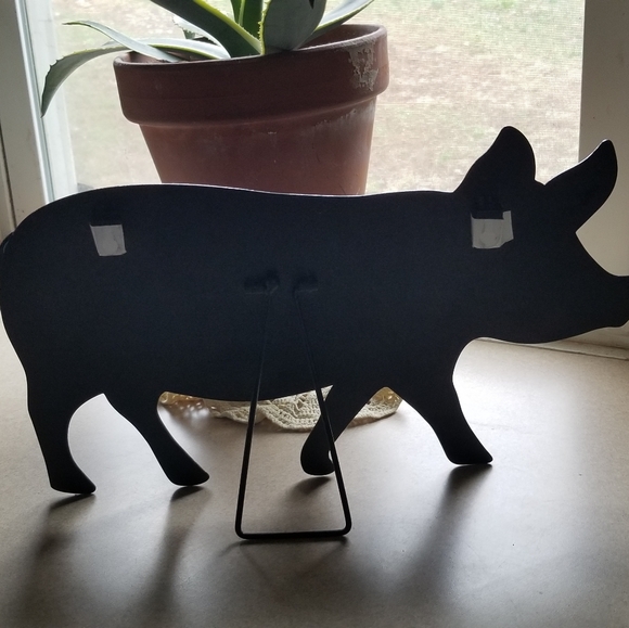 Tin pig with cute quote - Picture 4 of 4